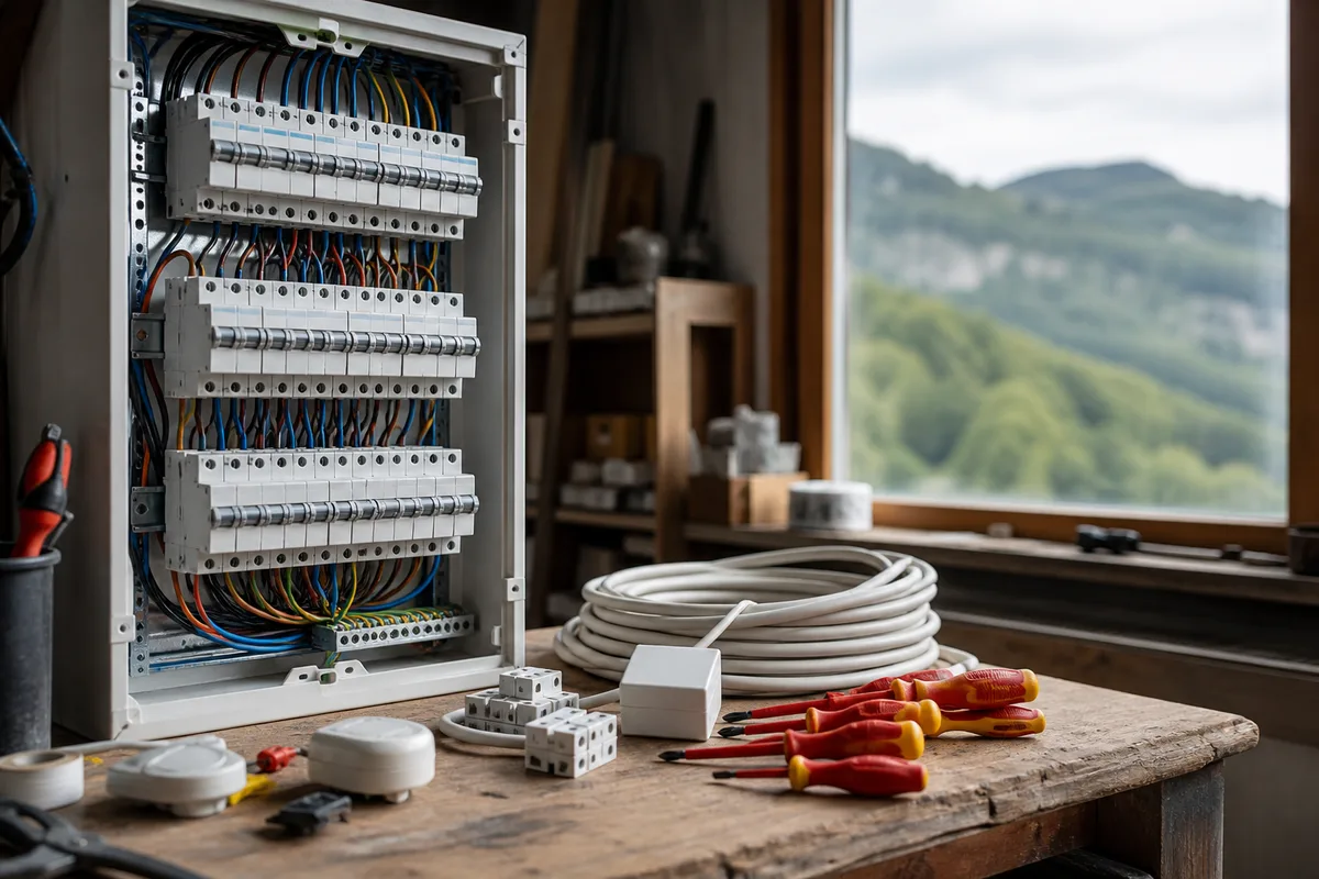 Alarme maison : installation par un électricien et prix constatés